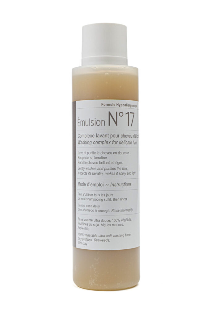 Clauderer Emulsion No. 17. Natural purifying shampoo for oily hair