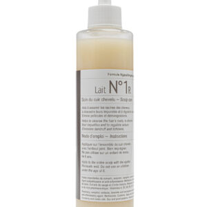 Bouteille de lait n°1r, soin pour purifier et assainir les cuirs chevelus gras