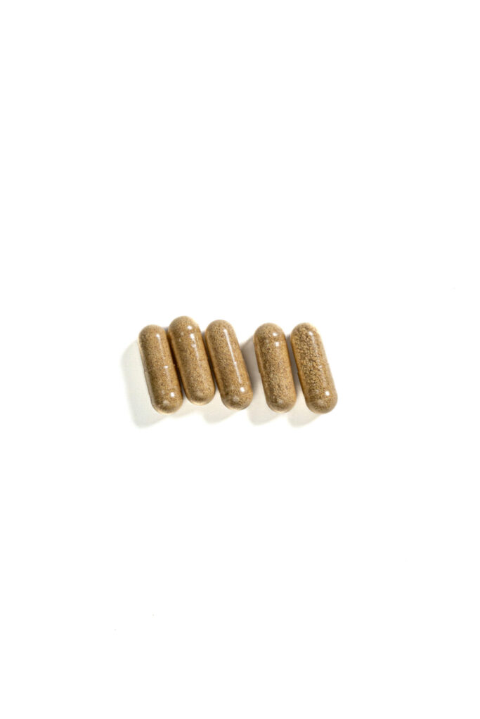 CLauderer’s Racines Plus dietary supplement capsules for hair growth