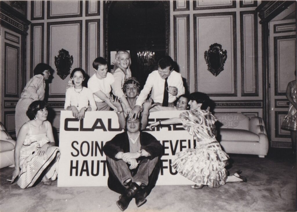 1970, l'équipe au Centre Clauderer de la Place Vendôme